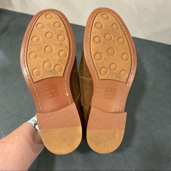 Fairlane mens sz 9 brown suede derby Oxford shoes main image 13
